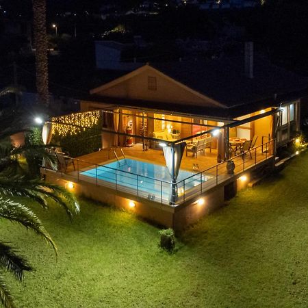 Cozy Small Smart Villa With Private Pool Mikri Mantineia Kalamata Eksteriør billede