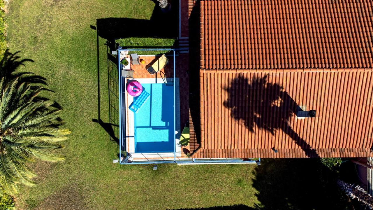 Cozy Small Smart Villa With Private Pool Mikri Mantineia Kalamata Eksteriør billede