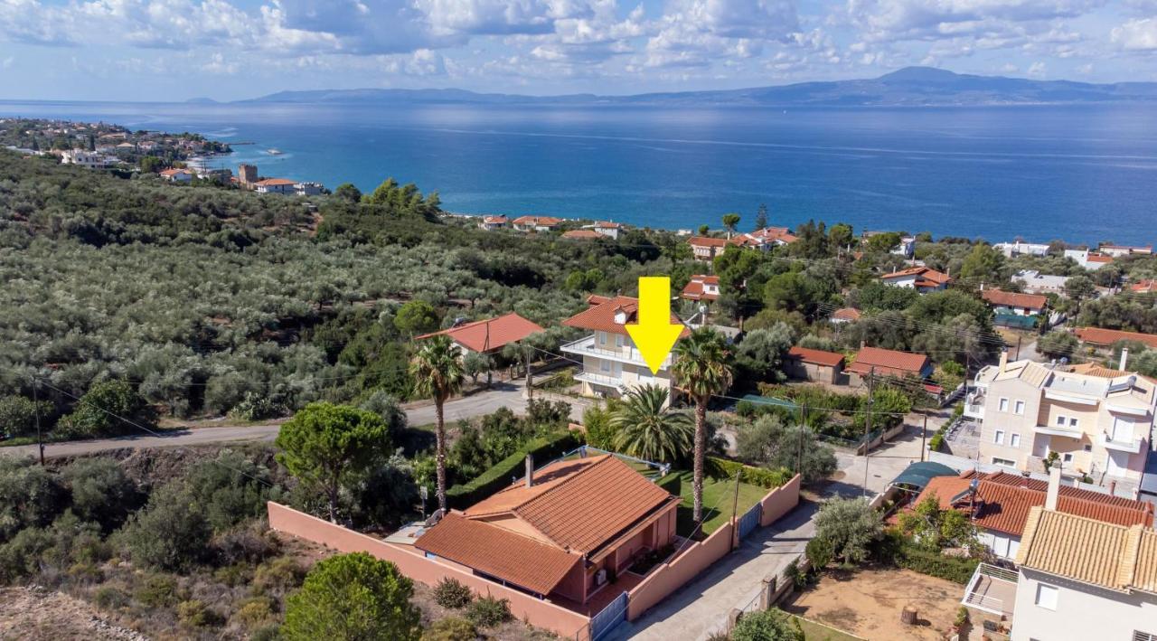 Cozy Small Smart Villa With Private Pool Mikri Mantineia Kalamata Eksteriør billede